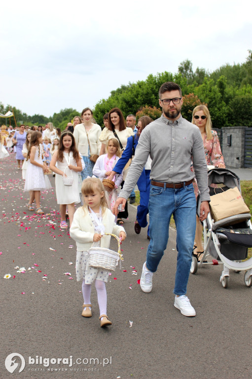 Procesja Bożego Ciała w par. Chrystusa Króla w Biłgoraju