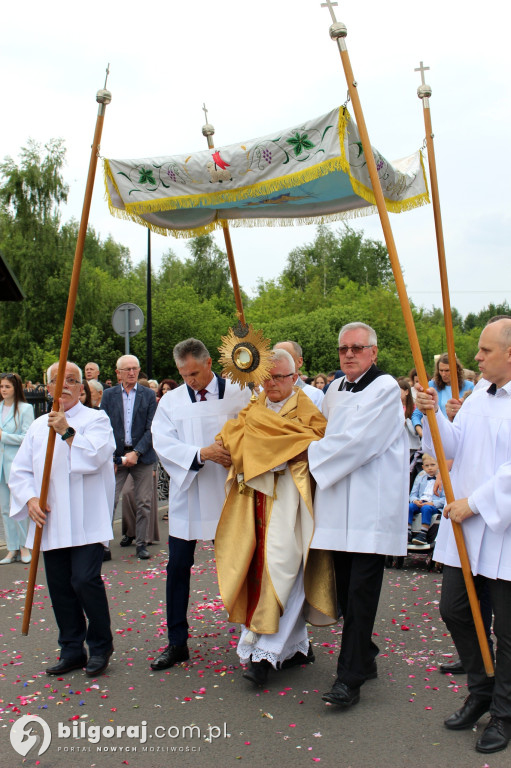 Procesja Bożego Ciała w par. Chrystusa Króla w Biłgoraju