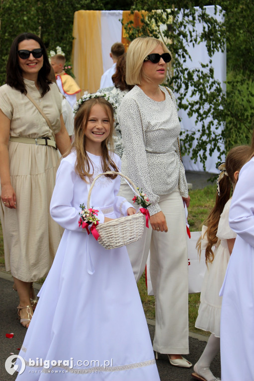 Procesja Bożego Ciała w par. Chrystusa Króla w Biłgoraju