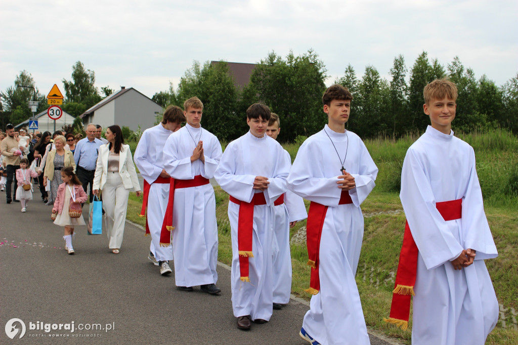 Procesja Bożego Ciała w par. Chrystusa Króla w Biłgoraju