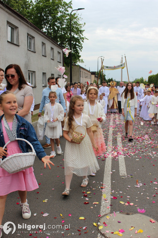 Procesja Bożego Ciała w par. Chrystusa Króla w Biłgoraju