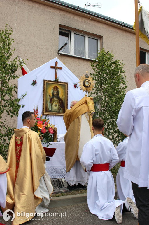 Procesja Bożego Ciała w par. Chrystusa Króla w Biłgoraju