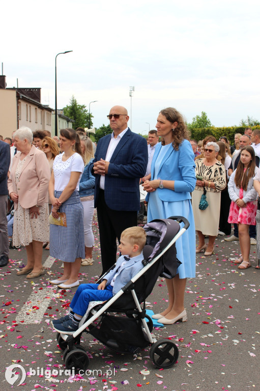 Procesja Bożego Ciała w par. Chrystusa Króla w Biłgoraju
