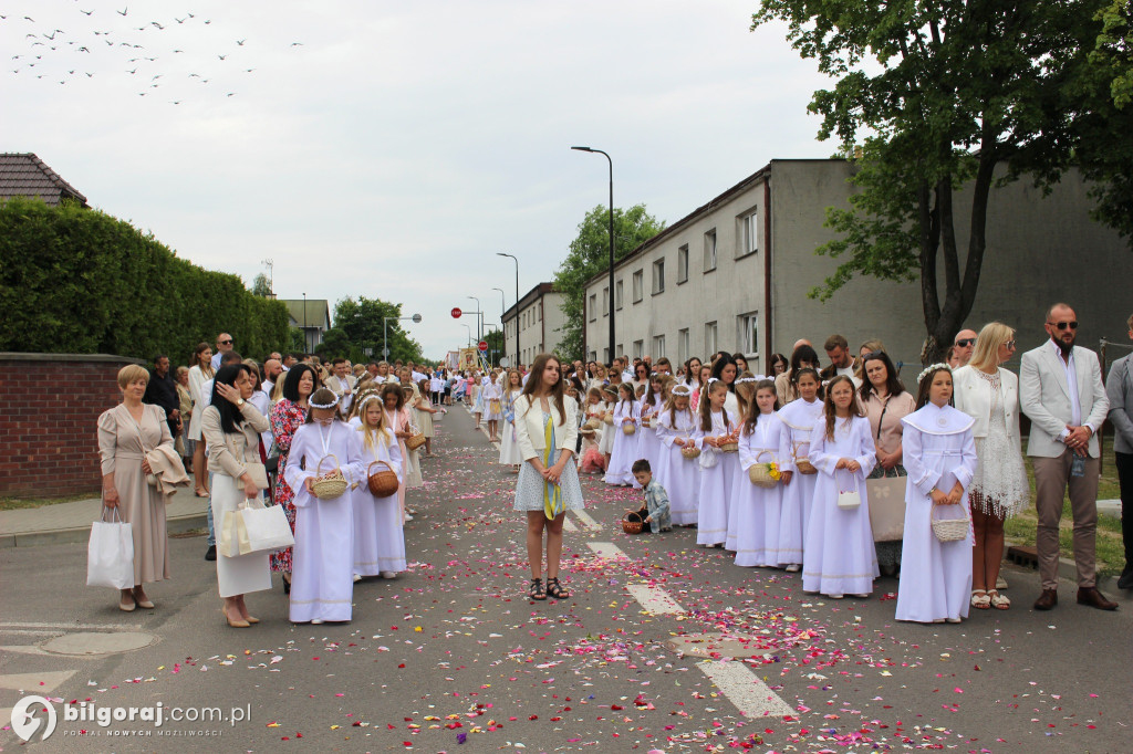 Procesja Bożego Ciała w par. Chrystusa Króla w Biłgoraju