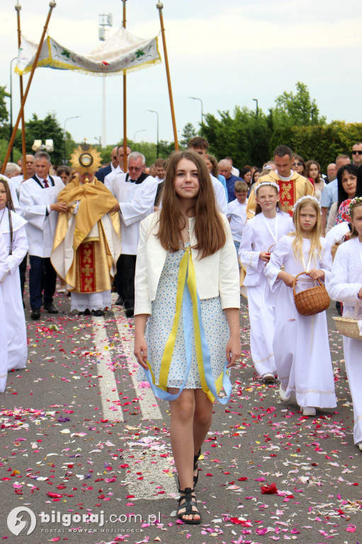 Procesja Bożego Ciała w par. Chrystusa Króla w Biłgoraju