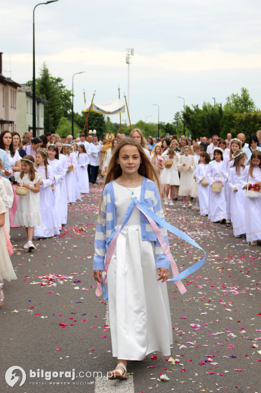 Procesja Bożego Ciała w par. Chrystusa Króla w Biłgoraju