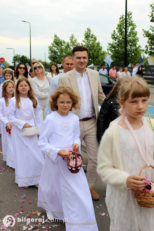 Procesja Bożego Ciała w par. Chrystusa Króla w Biłgoraju