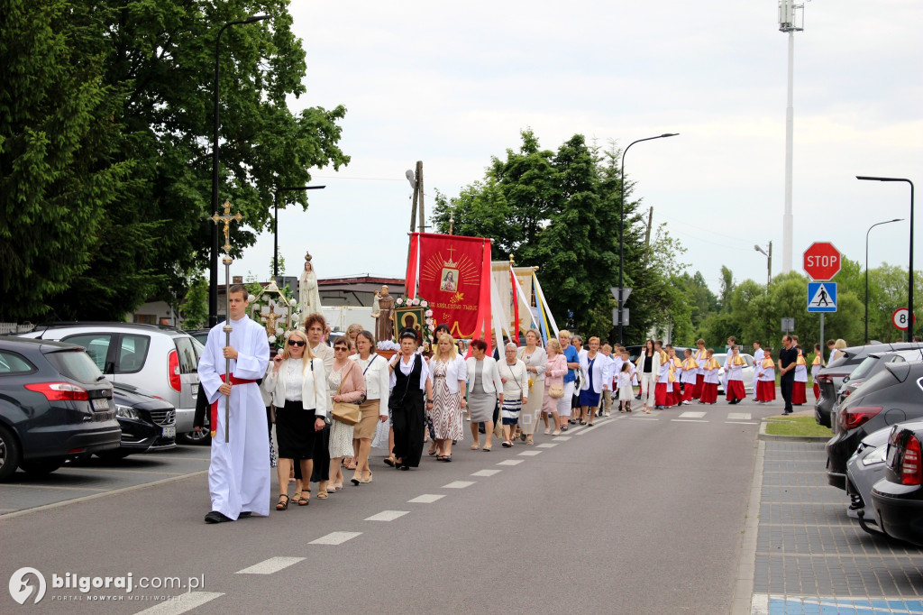 Procesja Bożego Ciała w par. Chrystusa Króla w Biłgoraju