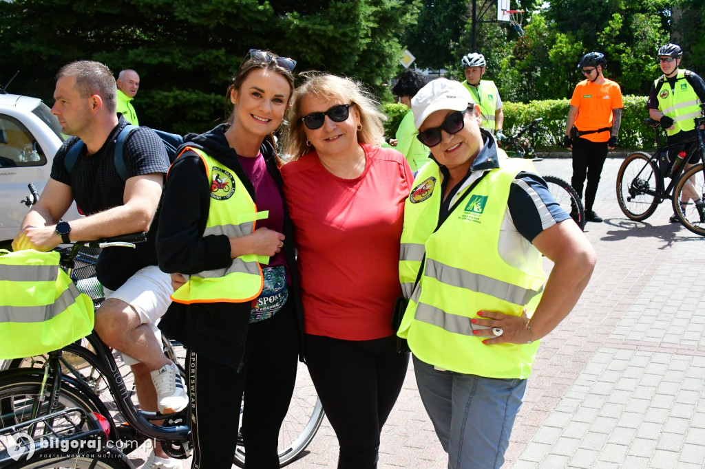 Wyruszyli rowerami do Osuch. To już czwarty rajd organizowany przez SZRiPS