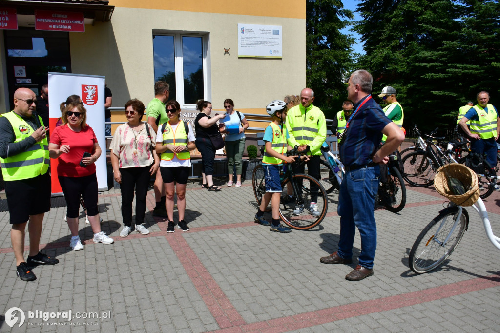 Wyruszyli rowerami do Osuch. To już czwarty rajd organizowany przez SZRiPS