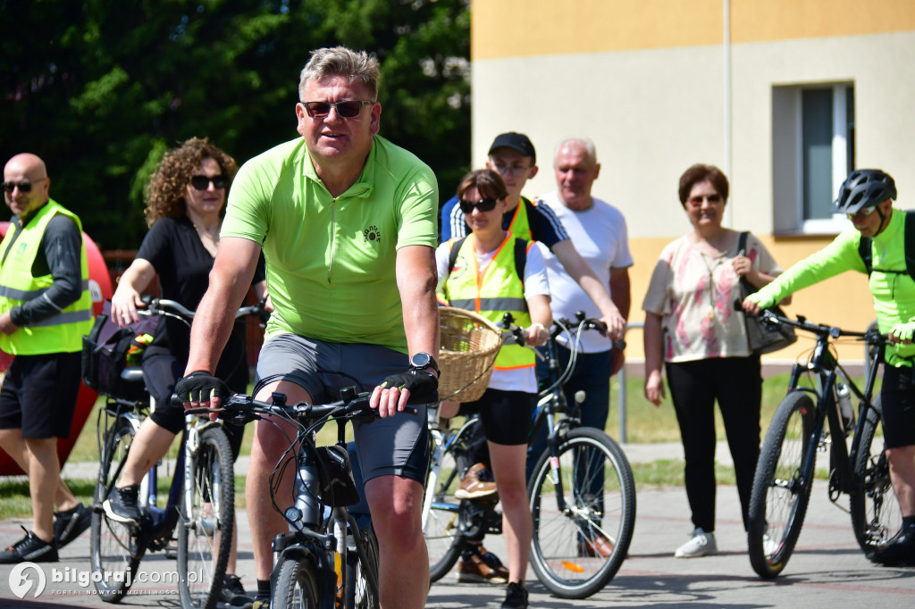 Wyruszyli rowerami do Osuch. To już czwarty rajd organizowany przez SZRiPS