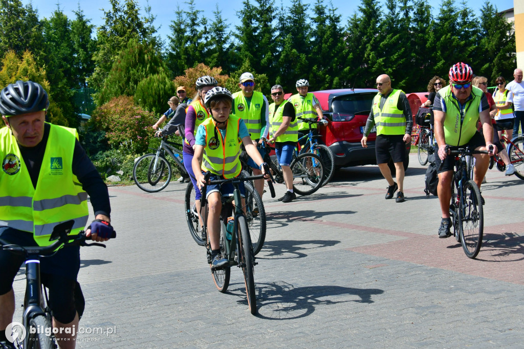 Wyruszyli rowerami do Osuch. To już czwarty rajd organizowany przez SZRiPS
