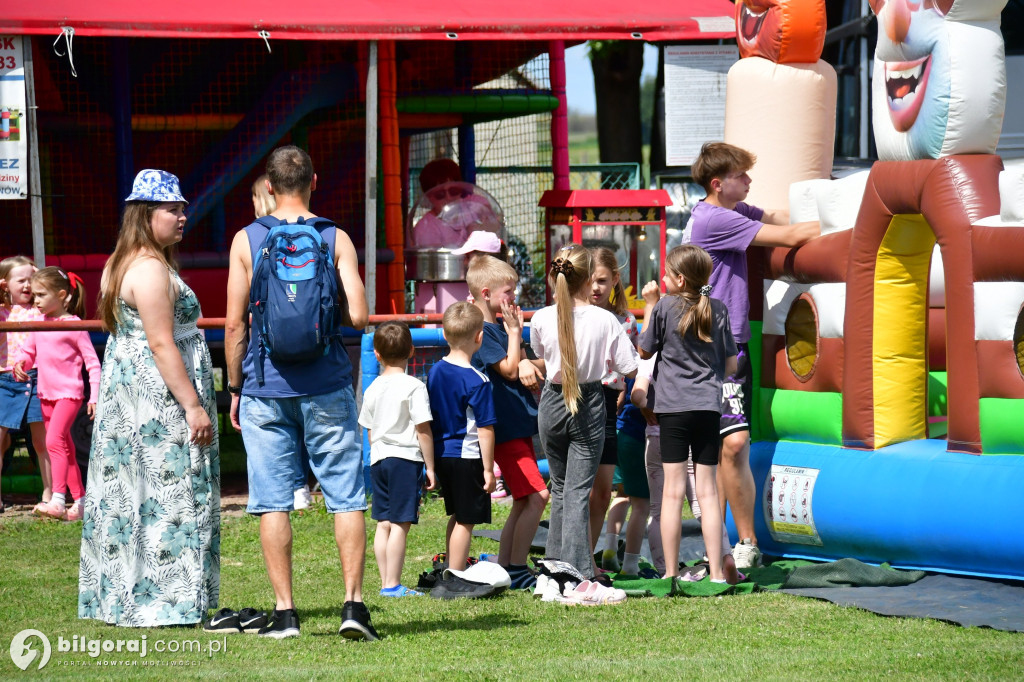 Piknik z okazji Dnia Dziecka oraz Wakacje na sportowo w Szyszkowie