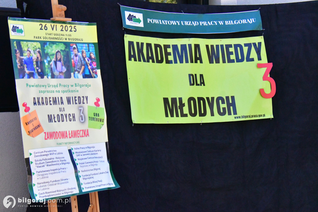Zawodowa ławeczka 2025: Młodzi na drodze do kariery w Parku Solidarności
