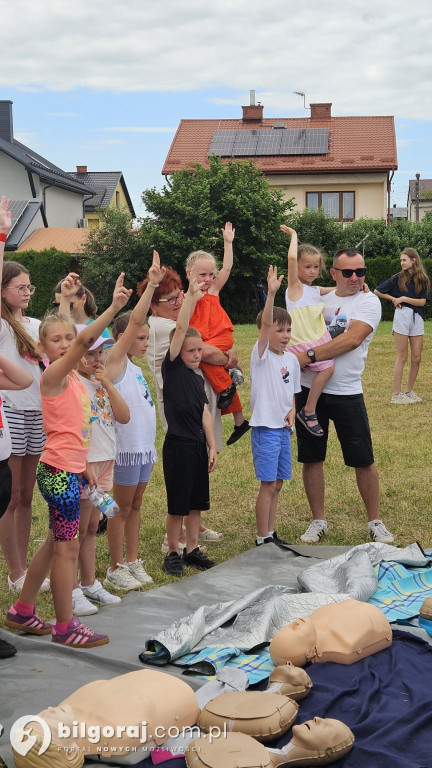 Rada Osiedla Sitarska Kępy w Biłgoraju zaprosiła mieszkańców na Piknik rodzinny - bezpieczne wakacje