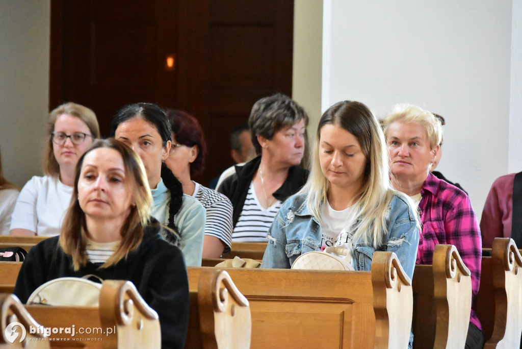 Łukowscy pielgrzymi w drodze do Pani Roztocza