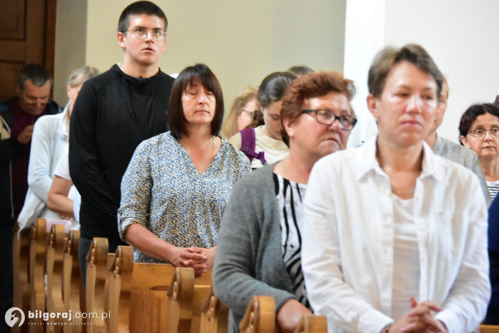 Łukowscy pielgrzymi w drodze do Pani Roztocza