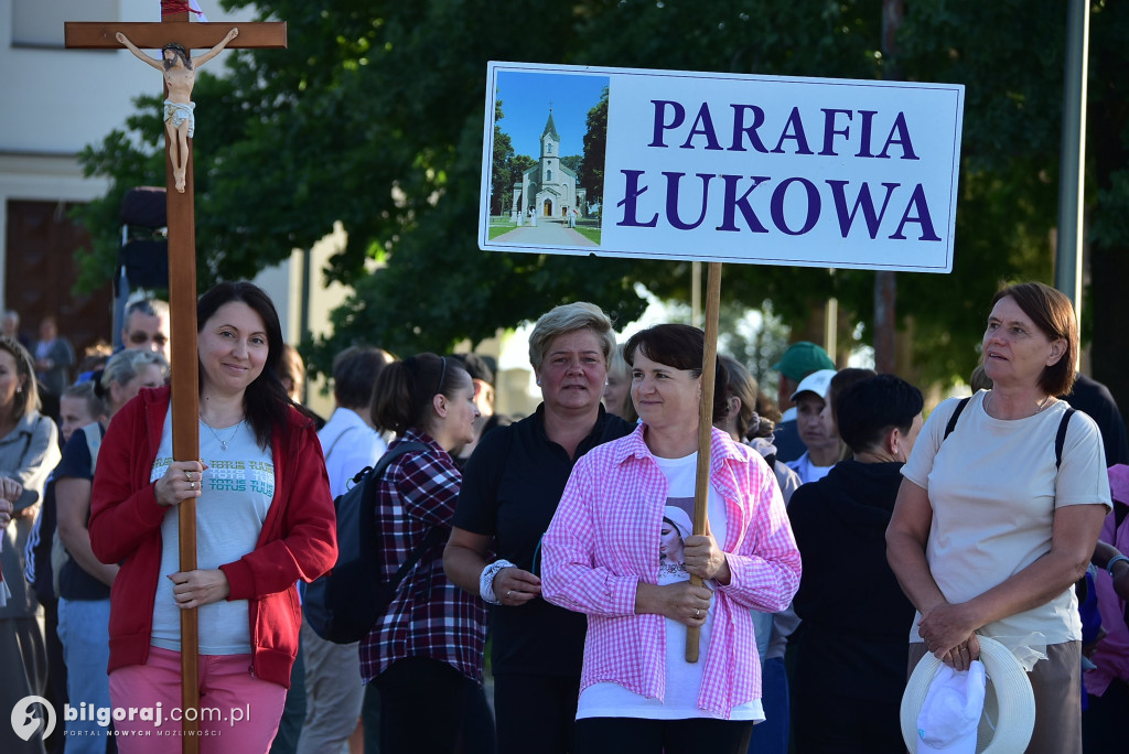 Łukowscy pielgrzymi w drodze do Pani Roztocza