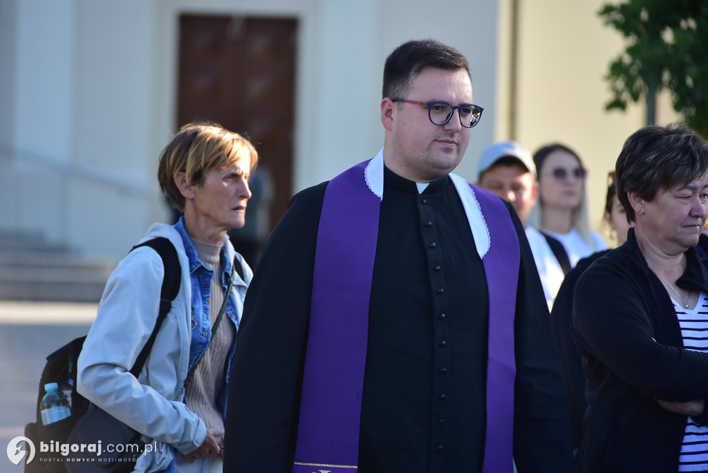 Łukowscy pielgrzymi w drodze do Pani Roztocza