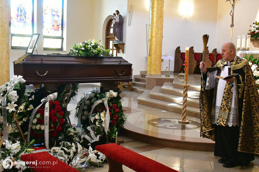 Pogrzeb śp. Józefa Żybury