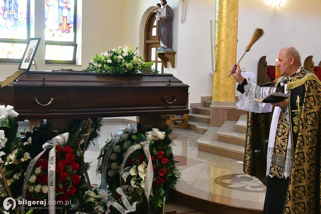 Pogrzeb śp. Józefa Żybury