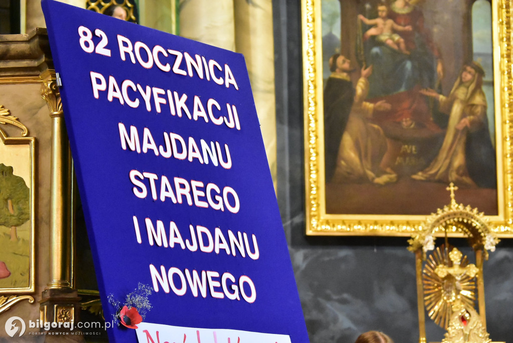 82. rocznica pacyfikacji Majdanu Starego i Nowego – pamięć, patriotyzm i edukacja