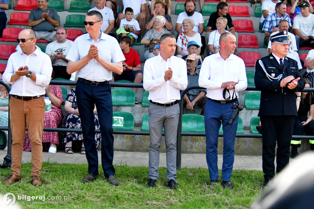 Powiatowe zawody OSP. Do Tarnogrodu zjechali druhowie...