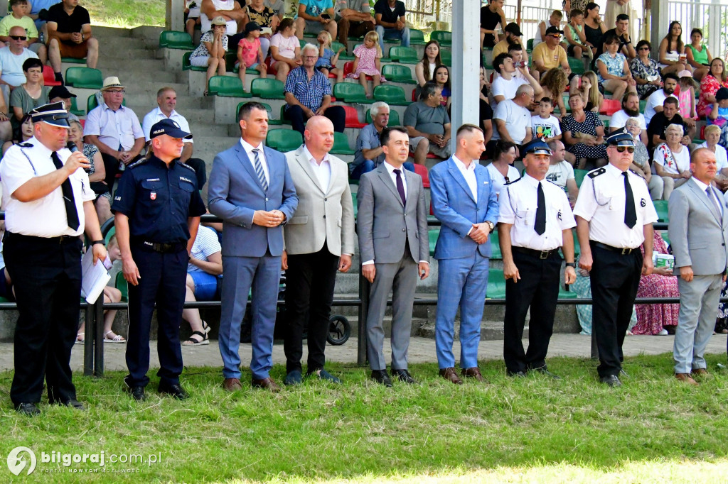 Powiatowe zawody OSP. Do Tarnogrodu zjechali druhowie...