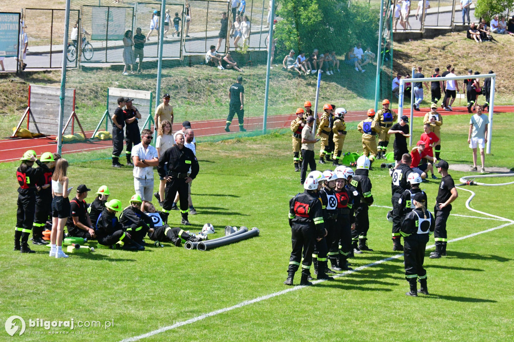 Powiatowe zawody OSP. Do Tarnogrodu zjechali druhowie...