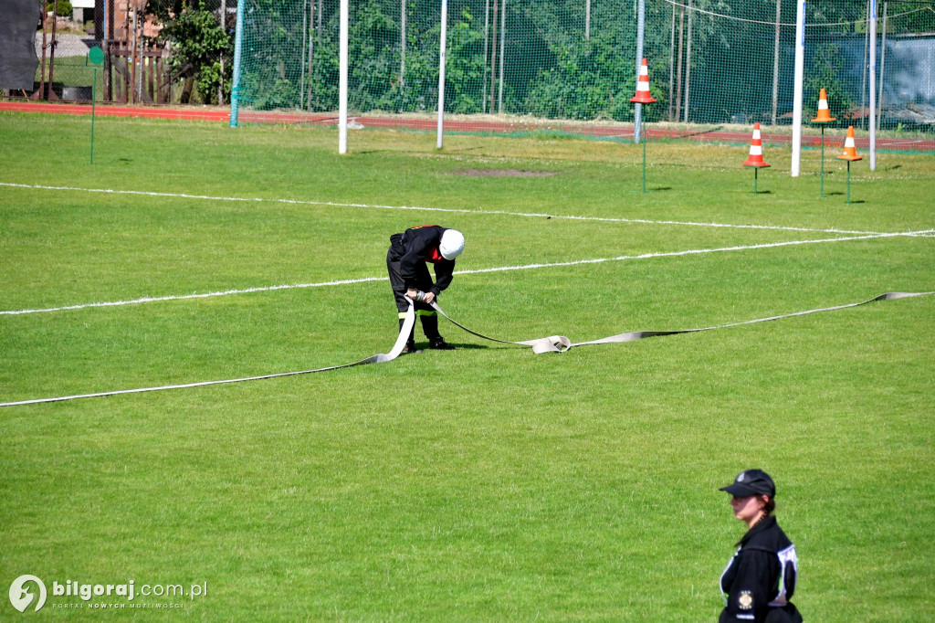 Powiatowe zawody OSP. Do Tarnogrodu zjechali druhowie...