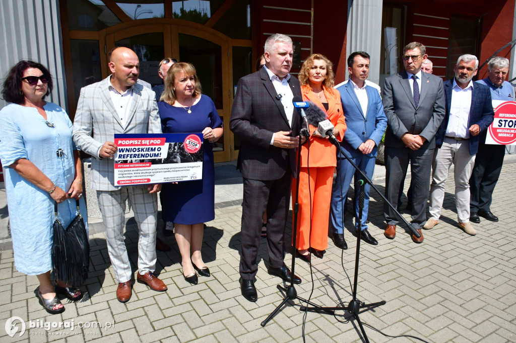 Biłgoraj: politycy i samorządowcy apelują o ograniczenie napływu migrantów