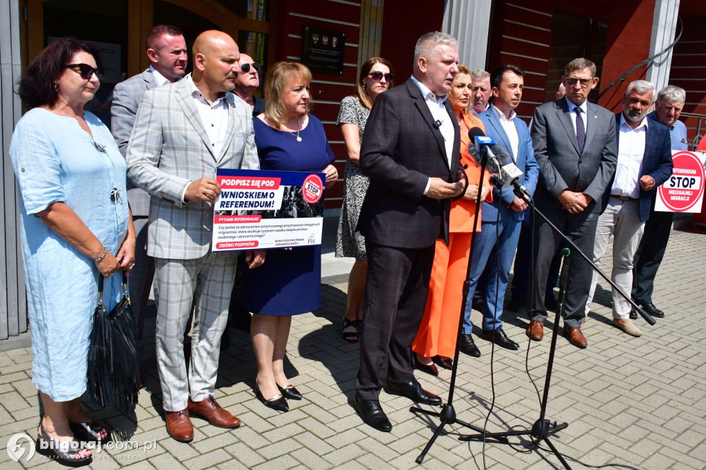 Biłgoraj: politycy i samorządowcy apelują o ograniczenie napływu migrantów