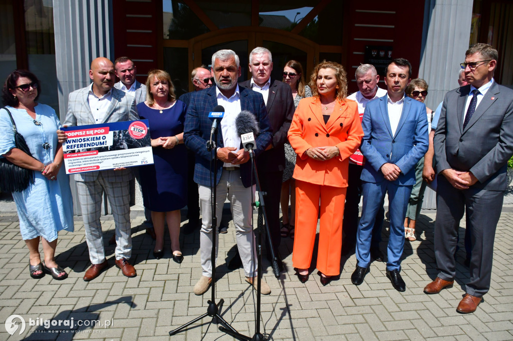 Biłgoraj: politycy i samorządowcy apelują o ograniczenie napływu migrantów