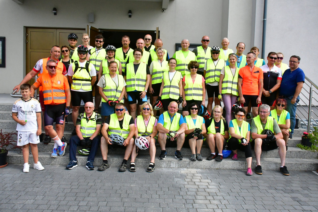 Rowerami ruszyli do Maryi. Trwa Biłgorajska Pielgrzymka Rowerowa na Jasną Górę