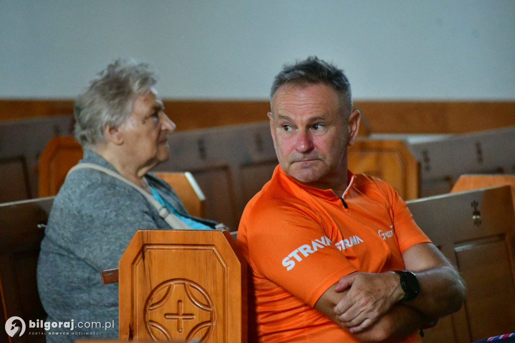 Rowerami ruszyli do Maryi. Trwa Biłgorajska Pielgrzymka Rowerowa na Jasną Górę