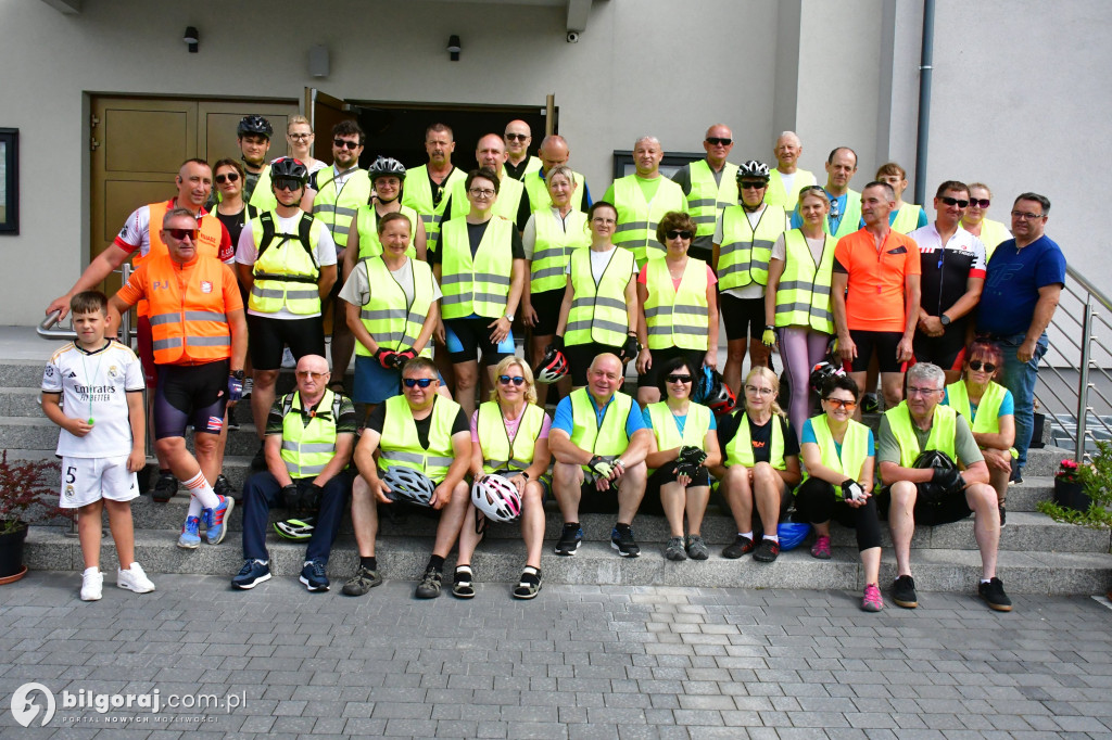 Rowerami ruszyli do Maryi. Trwa Biłgorajska Pielgrzymka Rowerowa na Jasną Górę