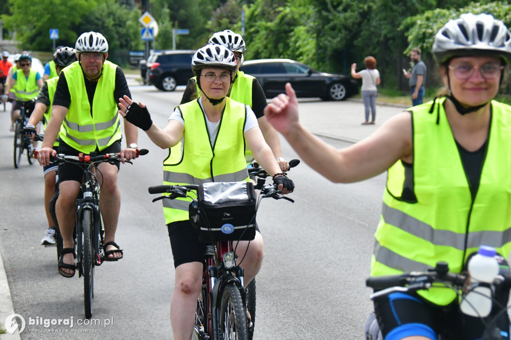 Rowerami ruszyli do Maryi. Trwa Biłgorajska Pielgrzymka Rowerowa na Jasną Górę
