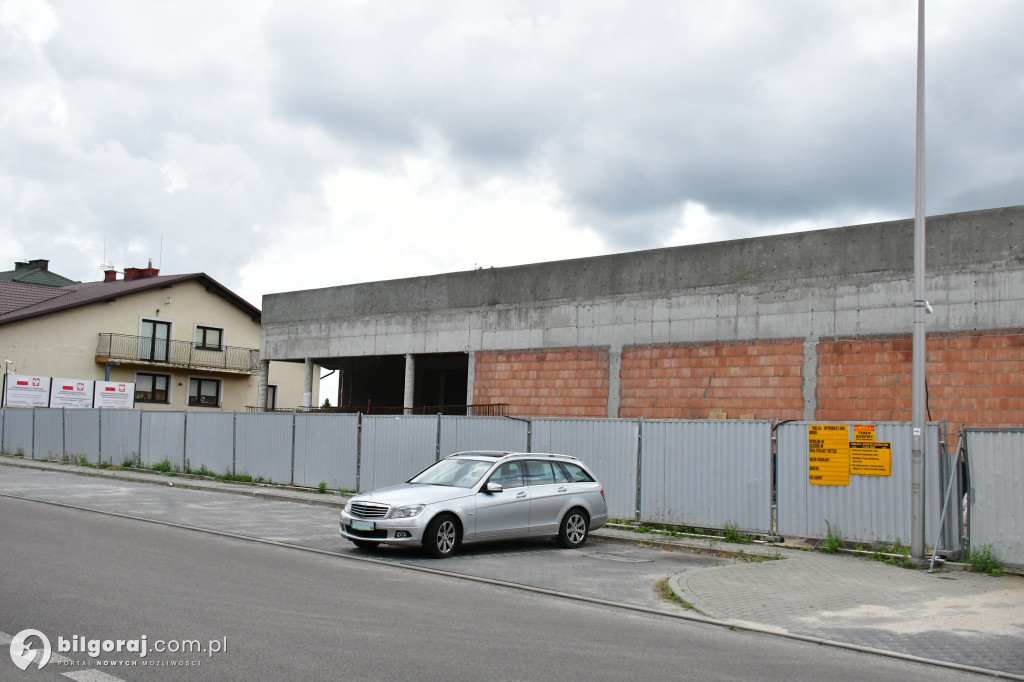 Zaawansowanie robót na II etapie modernizacji Krytej Pływalni w Biłgoraju