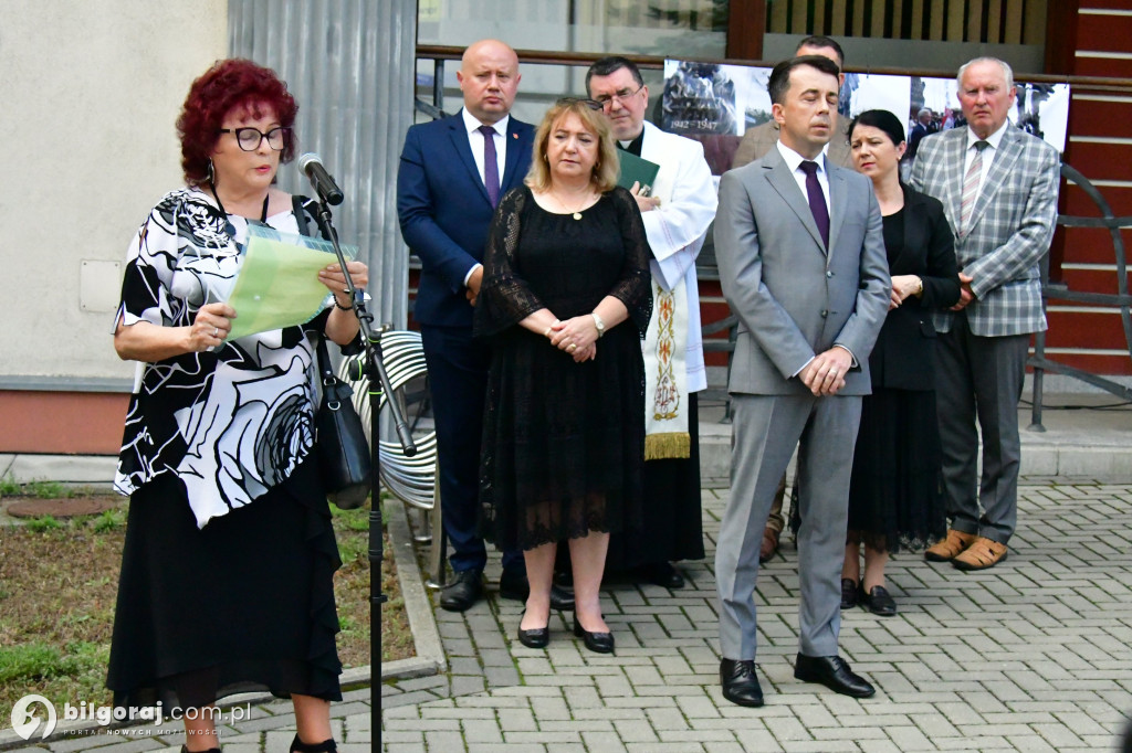 Biłgoraj. Odsłonięto pomnik upamiętniający Ofiary rzezi wołyńskiej