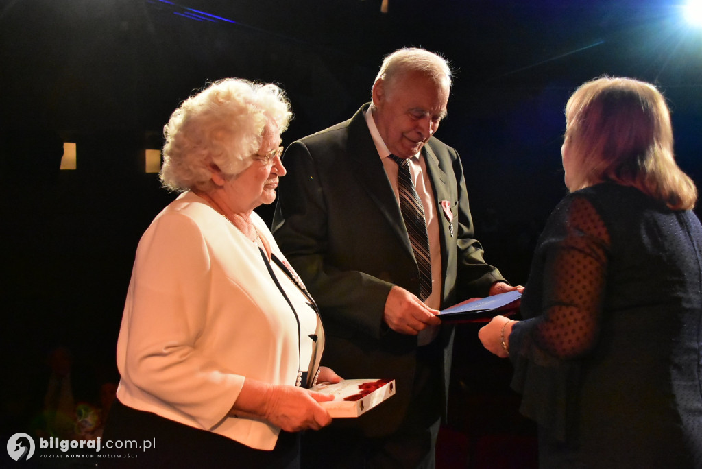Biłgorajskie obchody Złotych Godów – 50 lat wspólnego życia i odznaczenia od Prezydenta RP