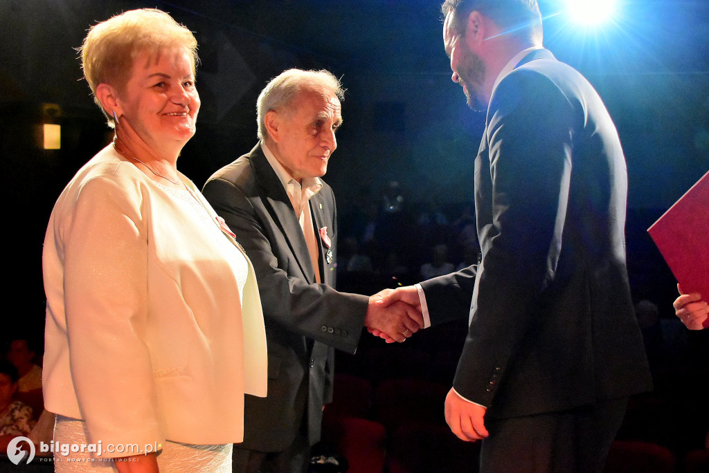 Biłgorajskie obchody Złotych Godów – 50 lat wspólnego życia i odznaczenia od Prezydenta RP