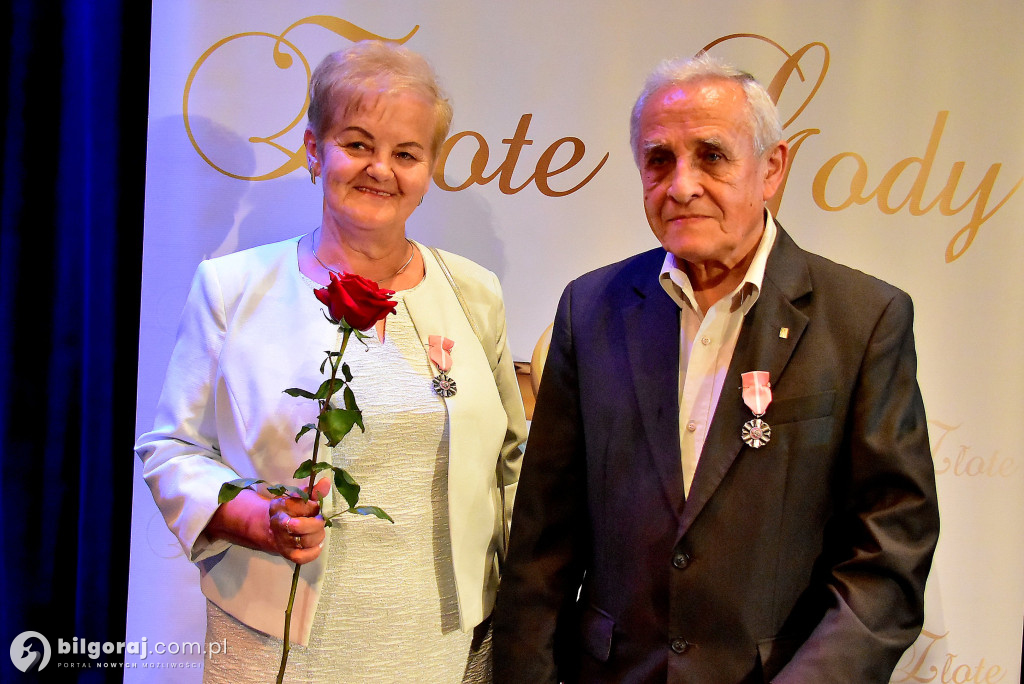 Biłgorajskie obchody Złotych Godów – 50 lat wspólnego życia i odznaczenia od Prezydenta RP