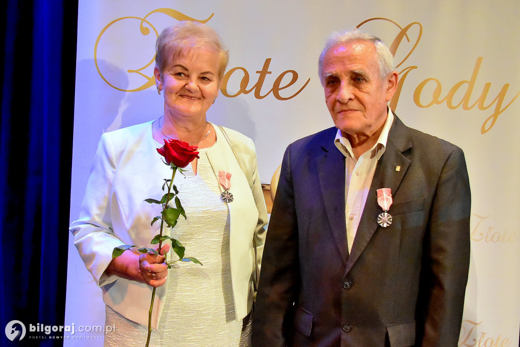 Biłgorajskie obchody Złotych Godów – 50 lat wspólnego życia i odznaczenia od Prezydenta RP