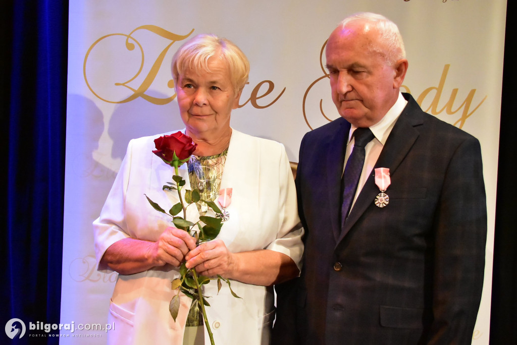 Biłgorajskie obchody Złotych Godów – 50 lat wspólnego życia i odznaczenia od Prezydenta RP
