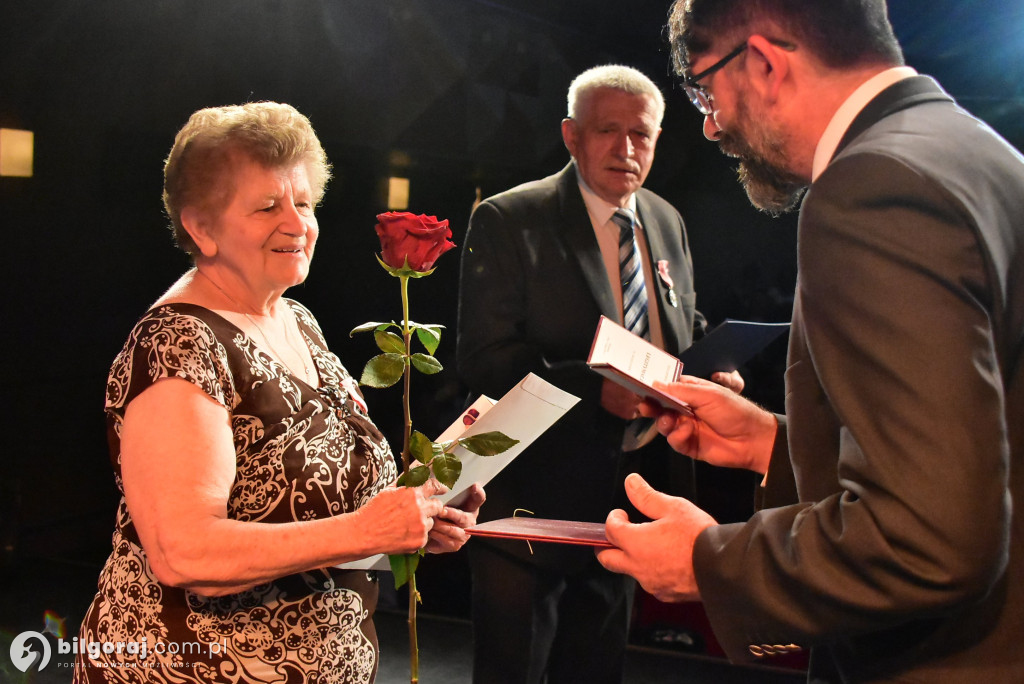 Biłgorajskie obchody Złotych Godów – 50 lat wspólnego życia i odznaczenia od Prezydenta RP