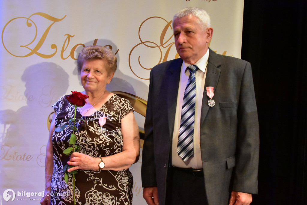 Biłgorajskie obchody Złotych Godów – 50 lat wspólnego życia i odznaczenia od Prezydenta RP