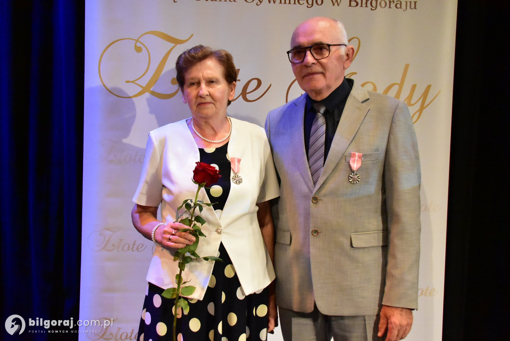 Biłgorajskie obchody Złotych Godów – 50 lat wspólnego życia i odznaczenia od Prezydenta RP
