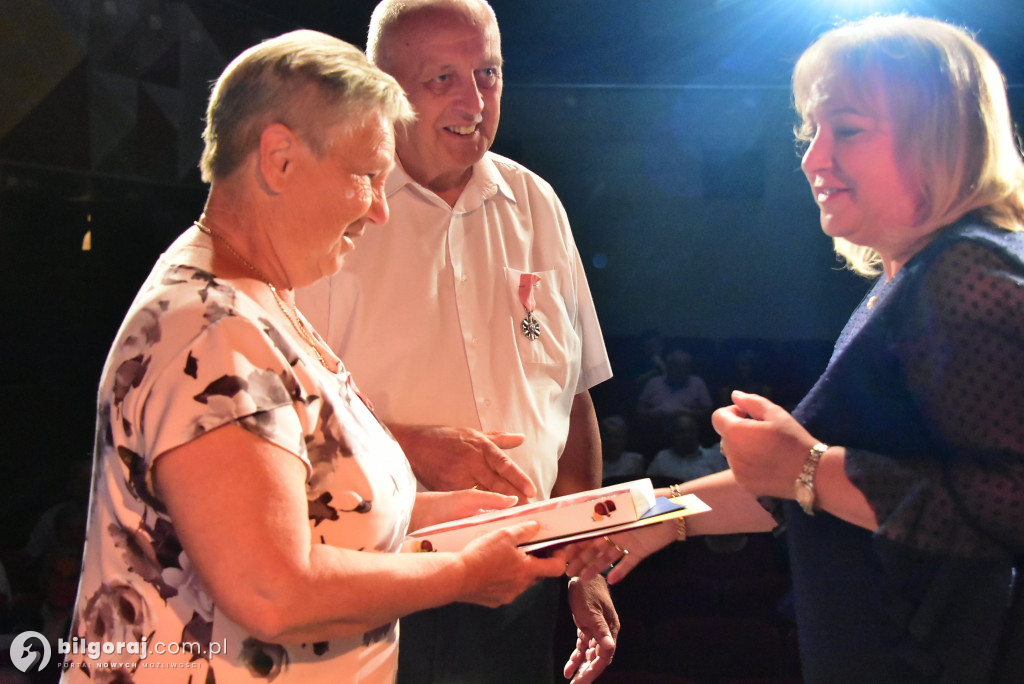 Biłgorajskie obchody Złotych Godów – 50 lat wspólnego życia i odznaczenia od Prezydenta RP