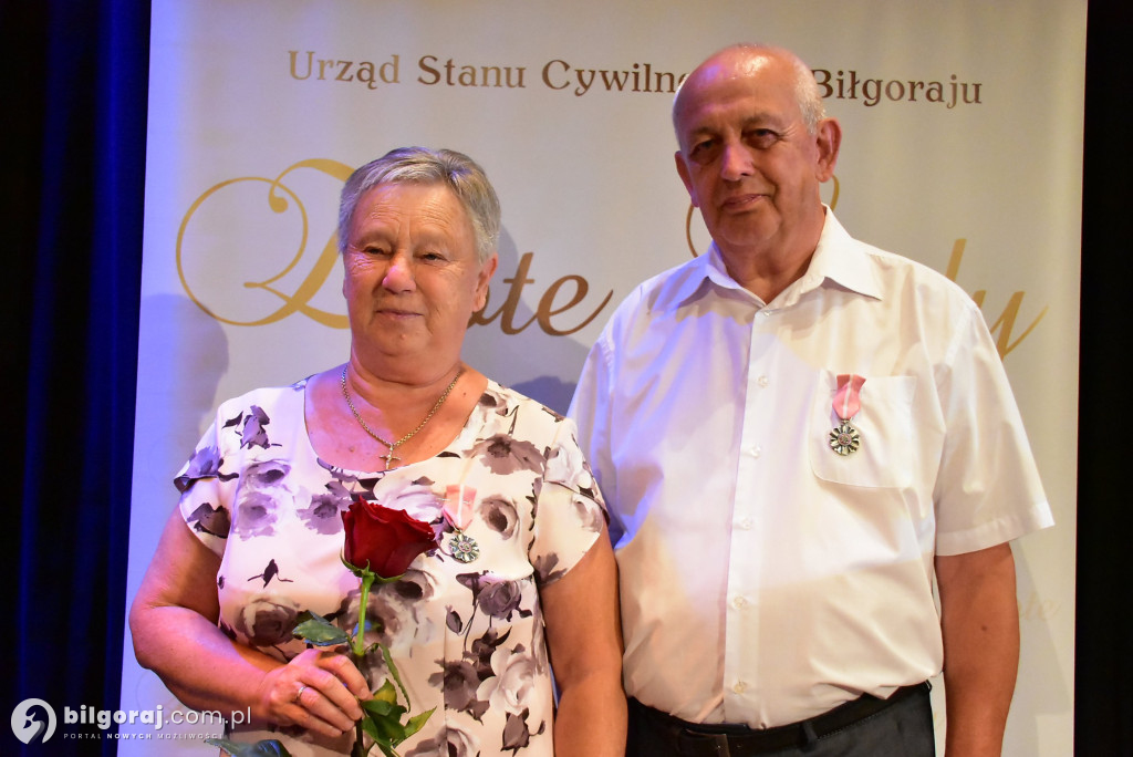 Biłgorajskie obchody Złotych Godów – 50 lat wspólnego życia i odznaczenia od Prezydenta RP