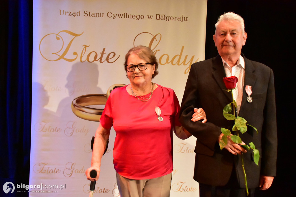 Biłgorajskie obchody Złotych Godów – 50 lat wspólnego życia i odznaczenia od Prezydenta RP